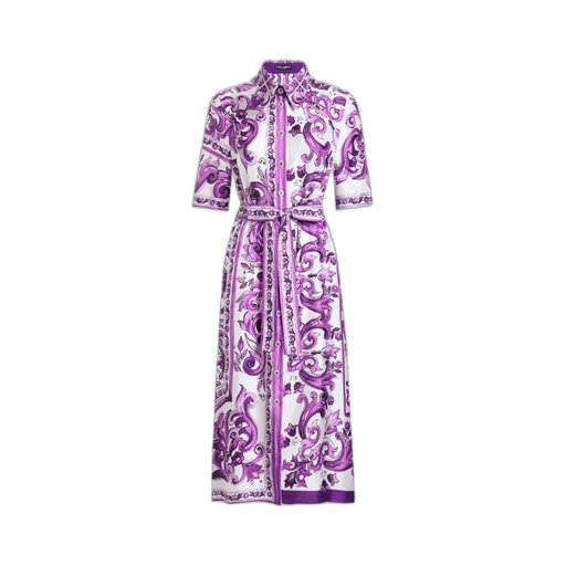 Majolica Printed Midi Dress