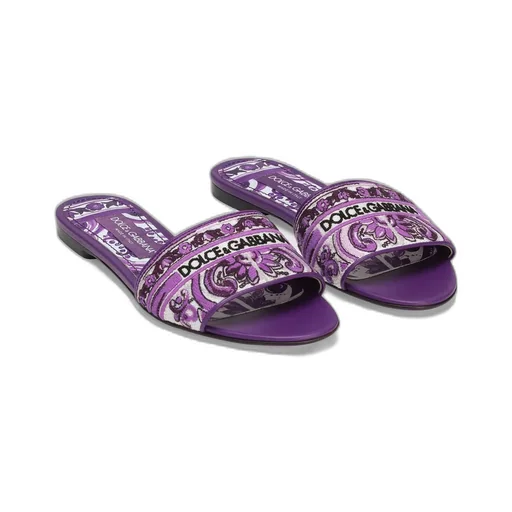 Logo Detailed Slip-On Slides
