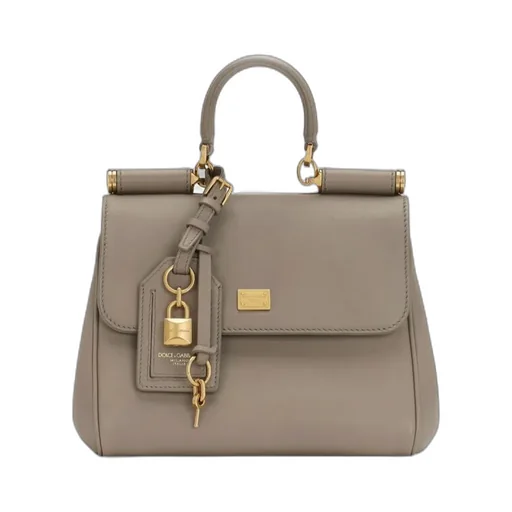 Sicily Foldover Top Tote Bag