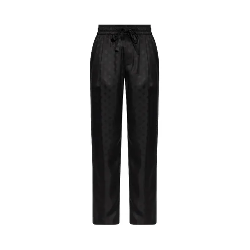 Monogram Jacquard Trousers