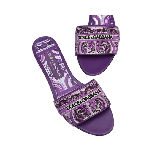 Logo Detailed Slip-On Slides