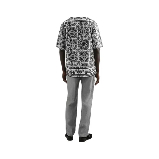 Drawstring Straight-Leg Trousers