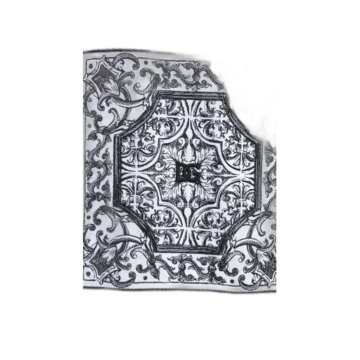 Majolica Pattern Crewneck Jumper