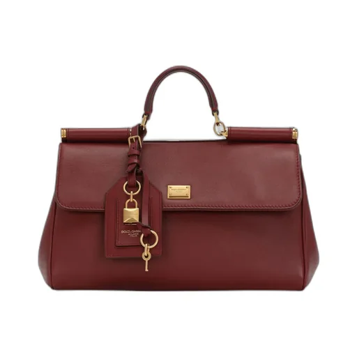 Logo Plaque Medium Sicily Handbag