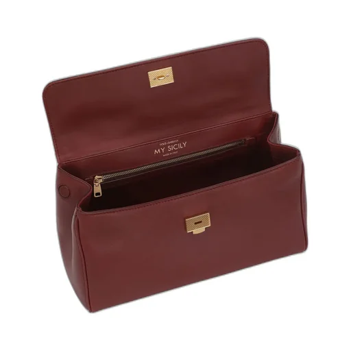 Logo Plaque Medium Sicily Handbag