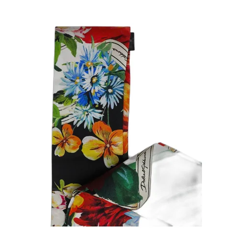 Floral Printed Twill Scarf