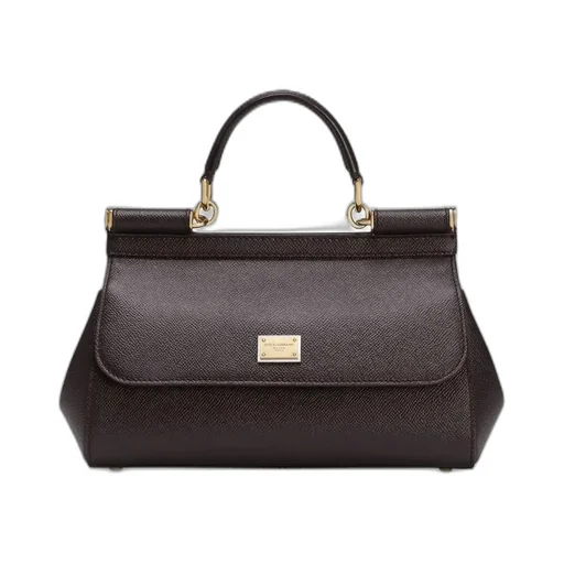 Logo Plaque Medium Sicily Handbag