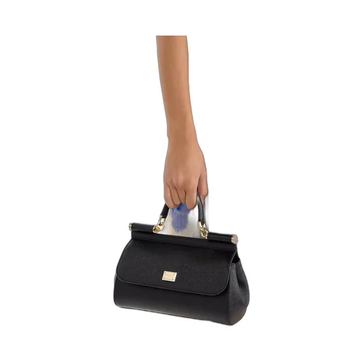 Logo Plaque Medium Sicily Handbag
