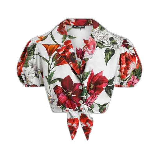 Floral Printed Cropped Top