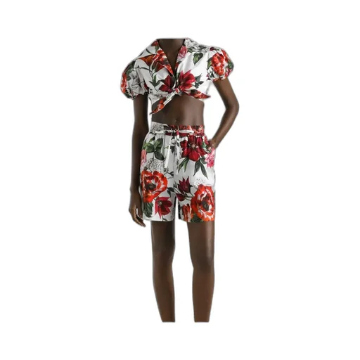 Floral Printed Cropped Top
