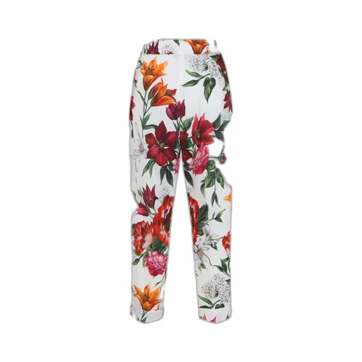 Floral Printed Straight Leg Pants