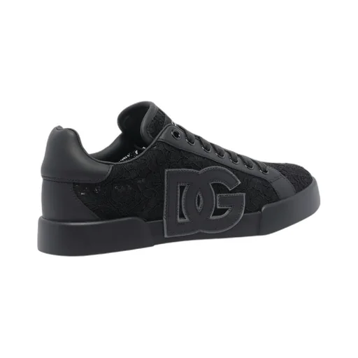 Logo Patch Lace Sneakers