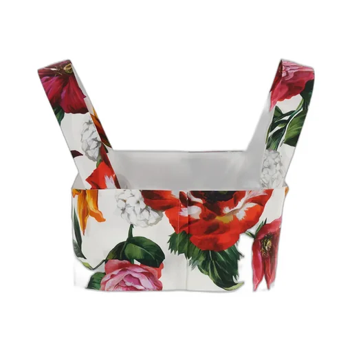 Floral Printed Cropped Top