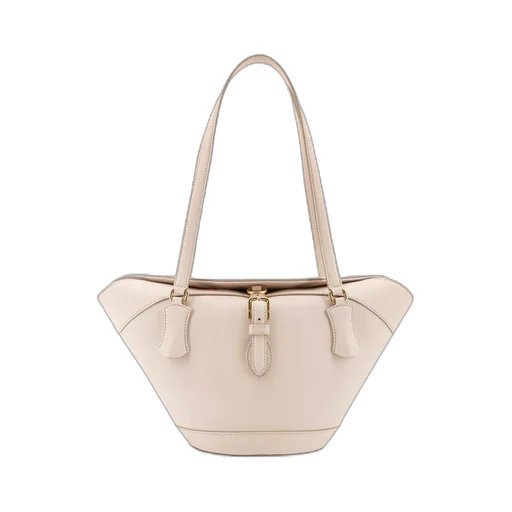Buckle Detailed Shoulder Bag
