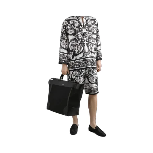 Majolica-Printed Jogging Shorts