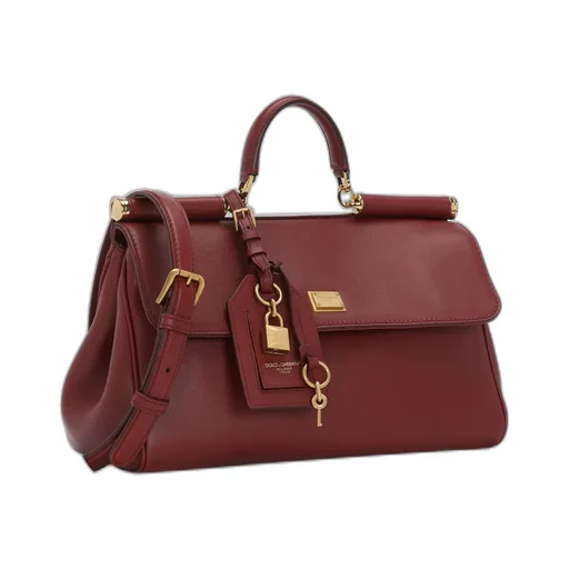 Logo Plaque Medium Sicily Handbag