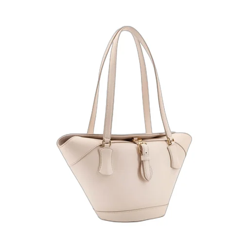 Buckle Detailed Shoulder Bag