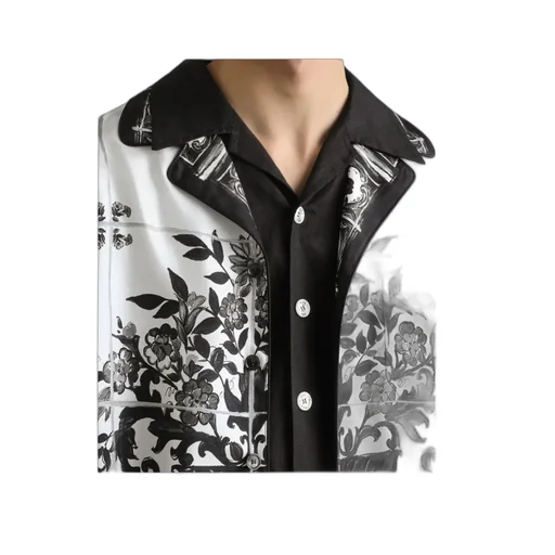 Majolica Printed Twill Shirt
