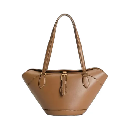 Buckle Detailed Shoulder Bag