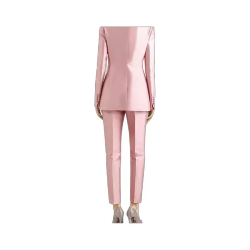 High Waist Satin Trousers