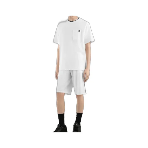 Logo Embroidered Short-Sleeved T-Shirt