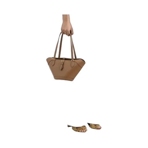 Buckle Detailed Shoulder Bag