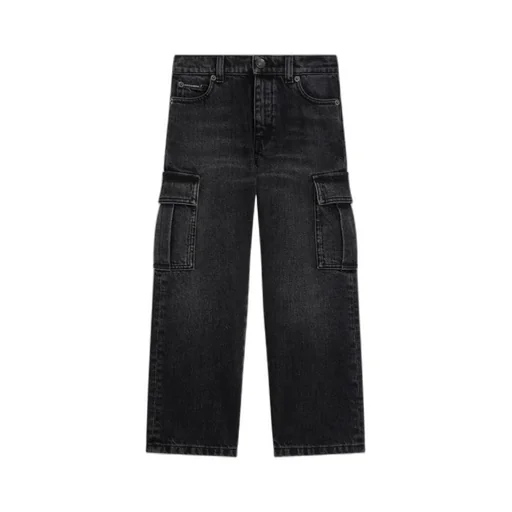 Logo-Plaque Cargo Jeans