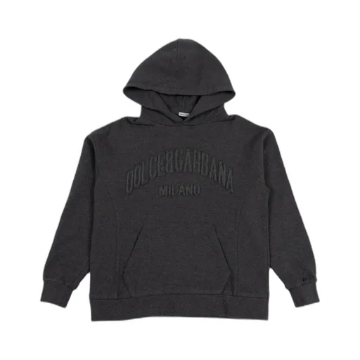 Embroidered-Logo Hoodie