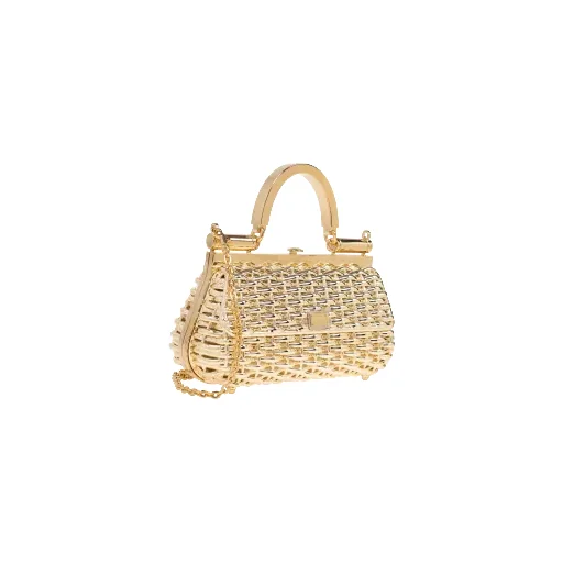 Sicily Logo Tag Box Handbag