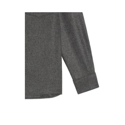Double-Pocket Logo Shirt