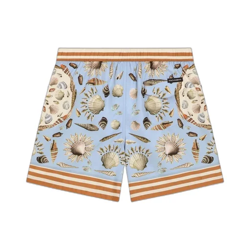 Shell-Print Swim Shorts