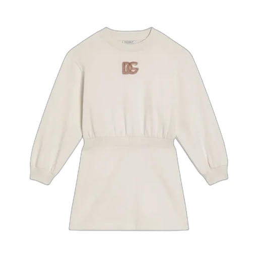Logo-Embellished Cotton Dress