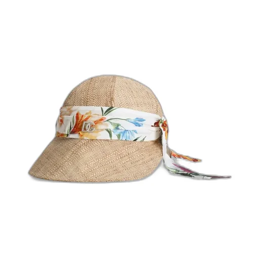 Floral-Band Sun Hat