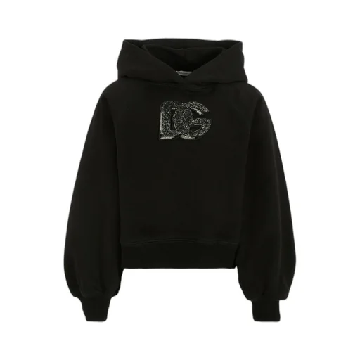 Crystal-Embellished Hoodie