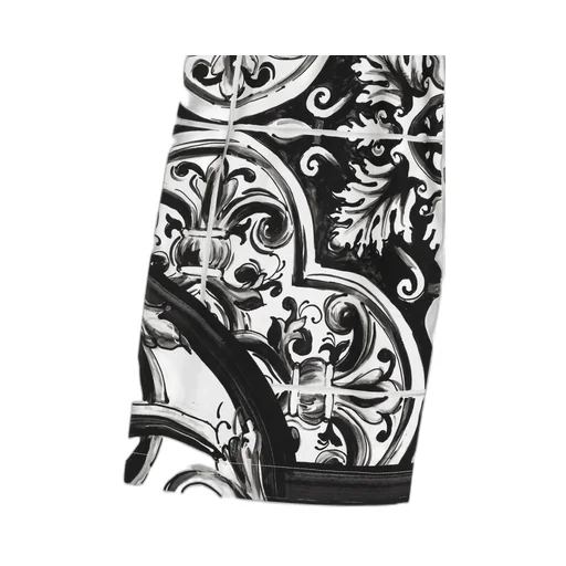 Maiolica-Print Shorts