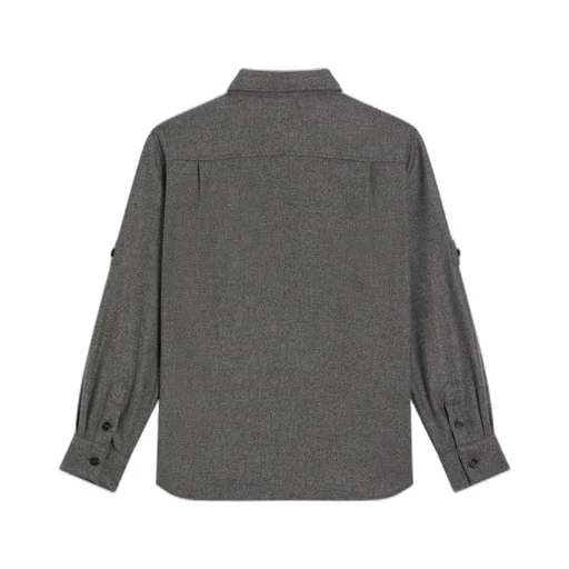 Double-Pocket Logo Shirt