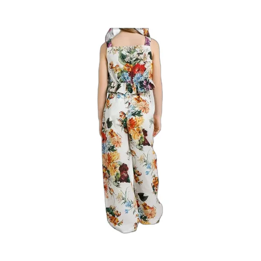 Floral-Print Cotton Top