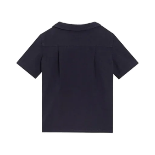 Embroidered-Logo Short-Sleeved Shirt