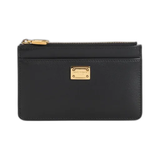 Logo Plate Zipped Cardholder