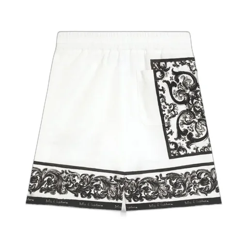 Majolica-Print Shorts