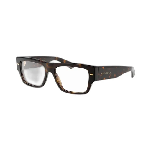 Logo Engraved Rectangle-Frame Glasses