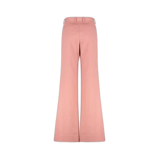Silk Flared Trousers