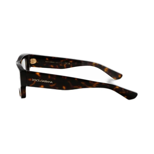 Logo Engraved Rectangle-Frame Glasses