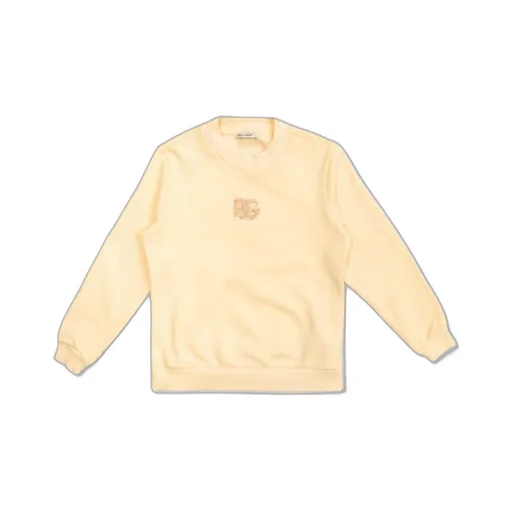 Logo-Embroidered Crew Neck Sweatshirt