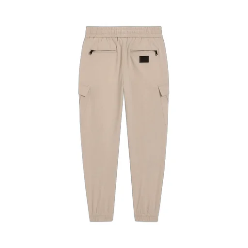 Logo-Patch Casual Trousers