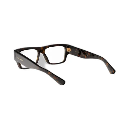 Logo Engraved Rectangle-Frame Glasses