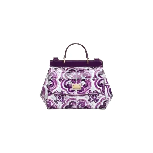 Maiolica-Print Shoulder Bag