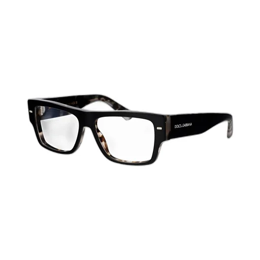 Logo Engraved Rectangle-Frame Glasses