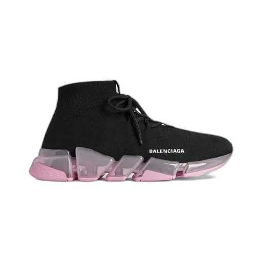 Speed 2.0 Lace Up Full Clear Sole Recycled Knit Sneaker