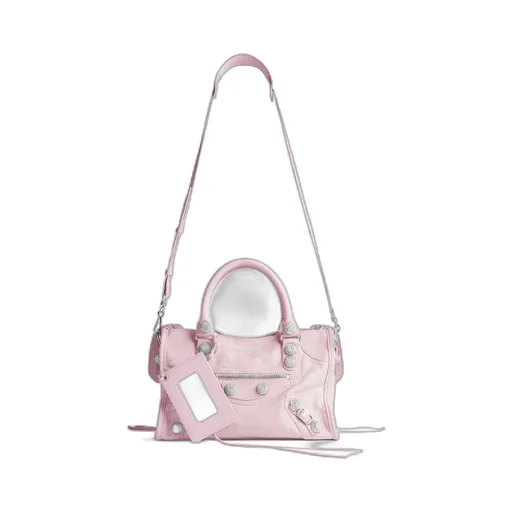 Le City Bag Small Giant Studs With Rhinestones